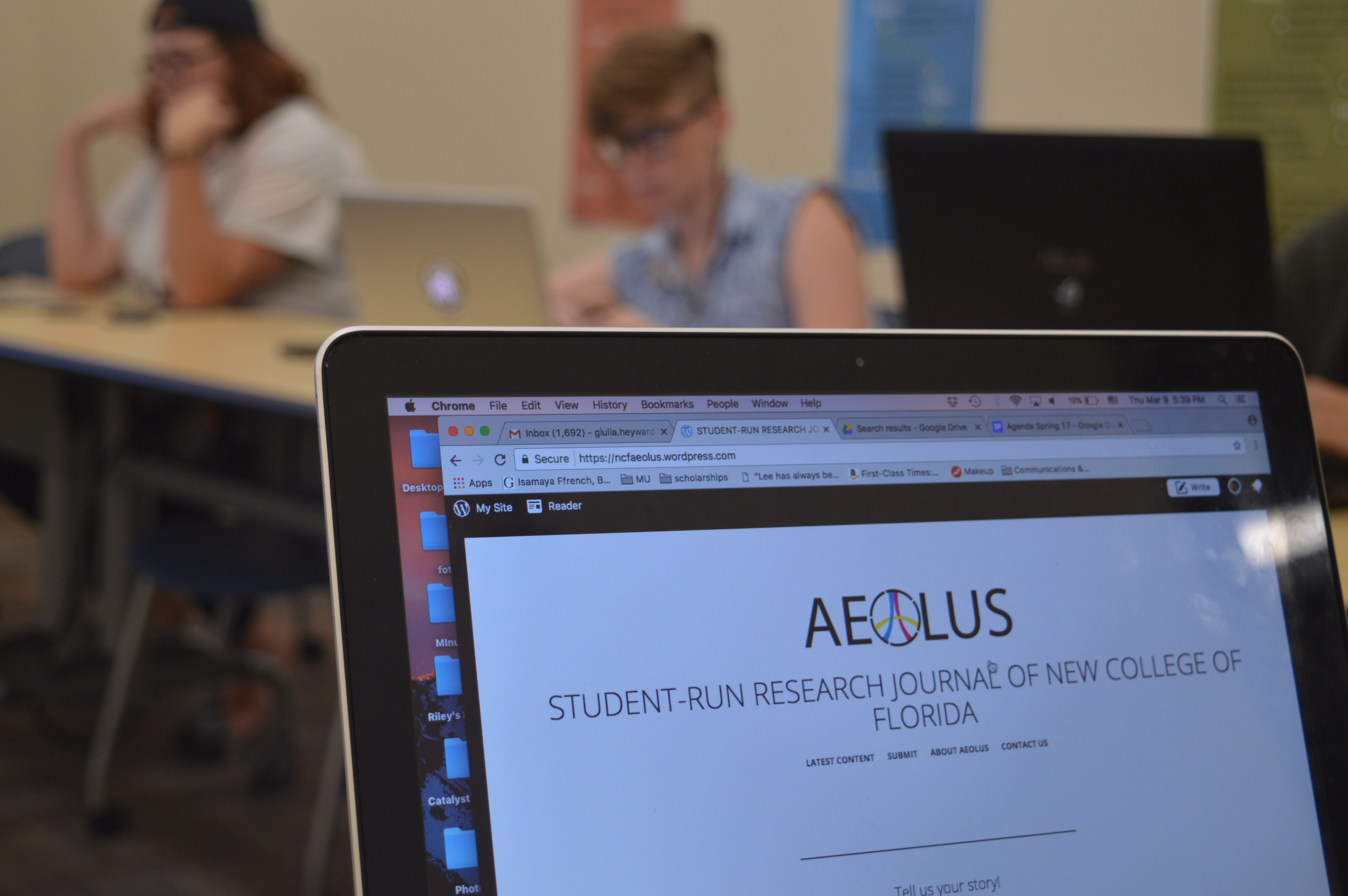Aeolus: New College’s premier undergraduate  research journal