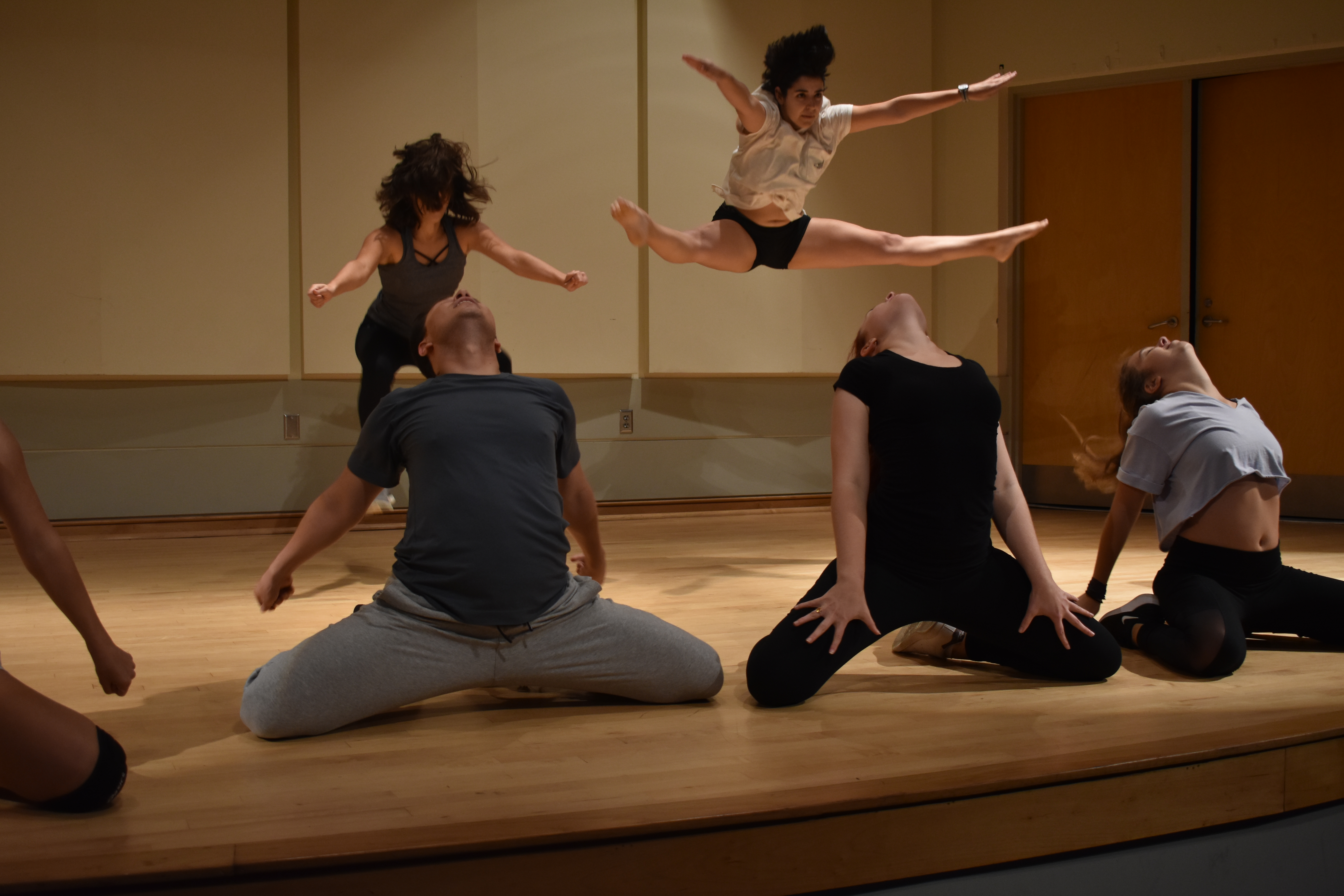 Dance Collective prepares for showcase during high energy rehearsal
