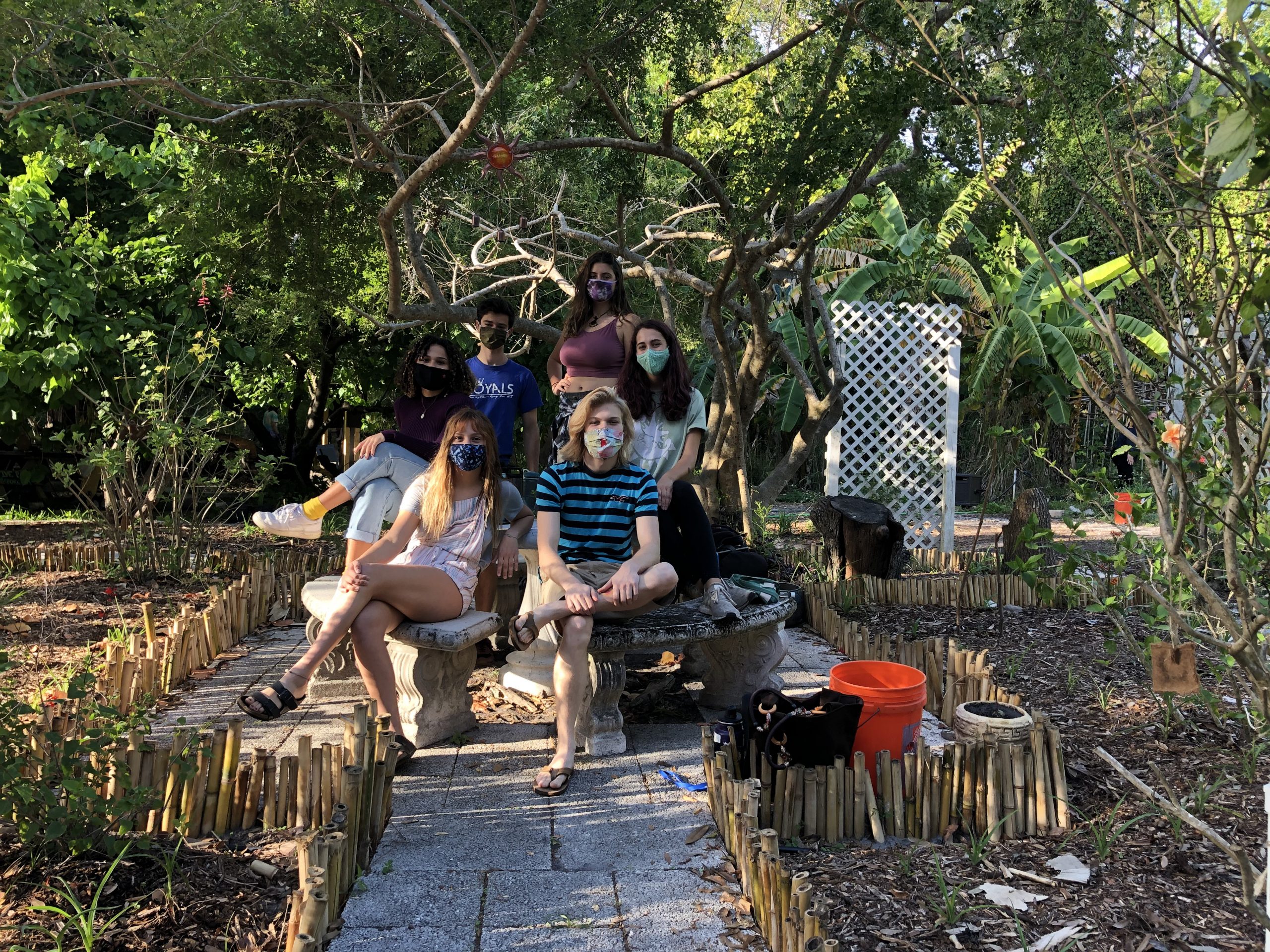 Putting the “fly” back in NatiMediFly: five students restore native, medicinal and butterfly-attracting garden