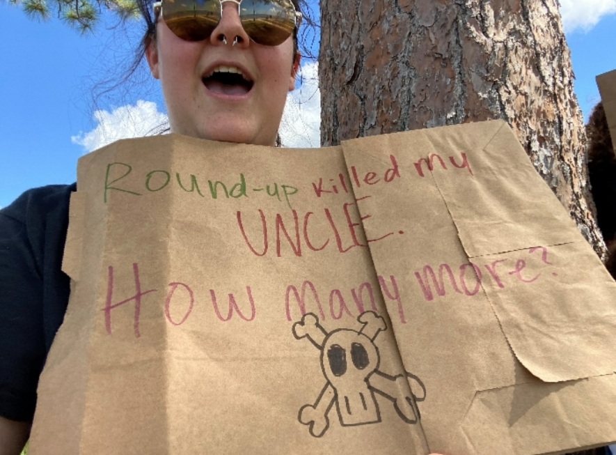 Roundup policy protested by students, who claim its use is toxic to