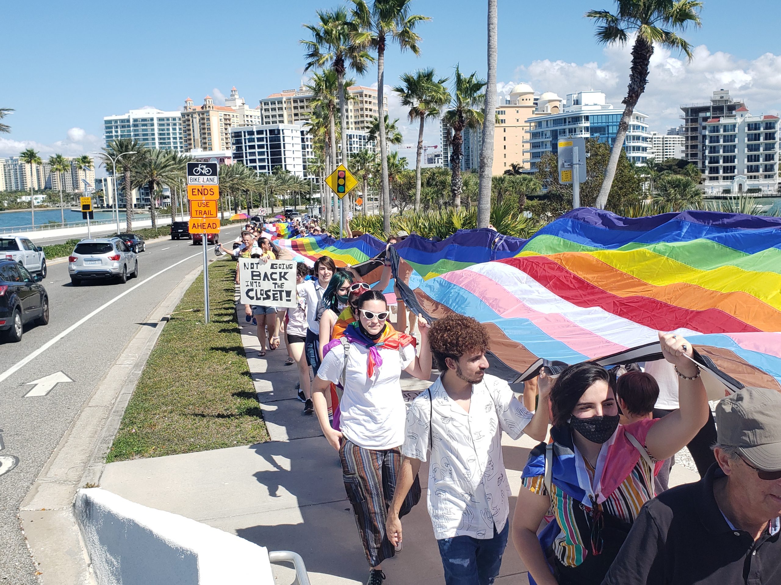 Florida’s “Don’t Say Gay” bill passes first reading in Senate Committee, is met with community protest