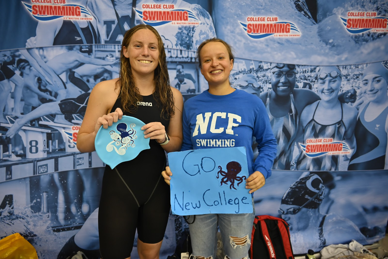 Novos splash into National College Club Swimming League