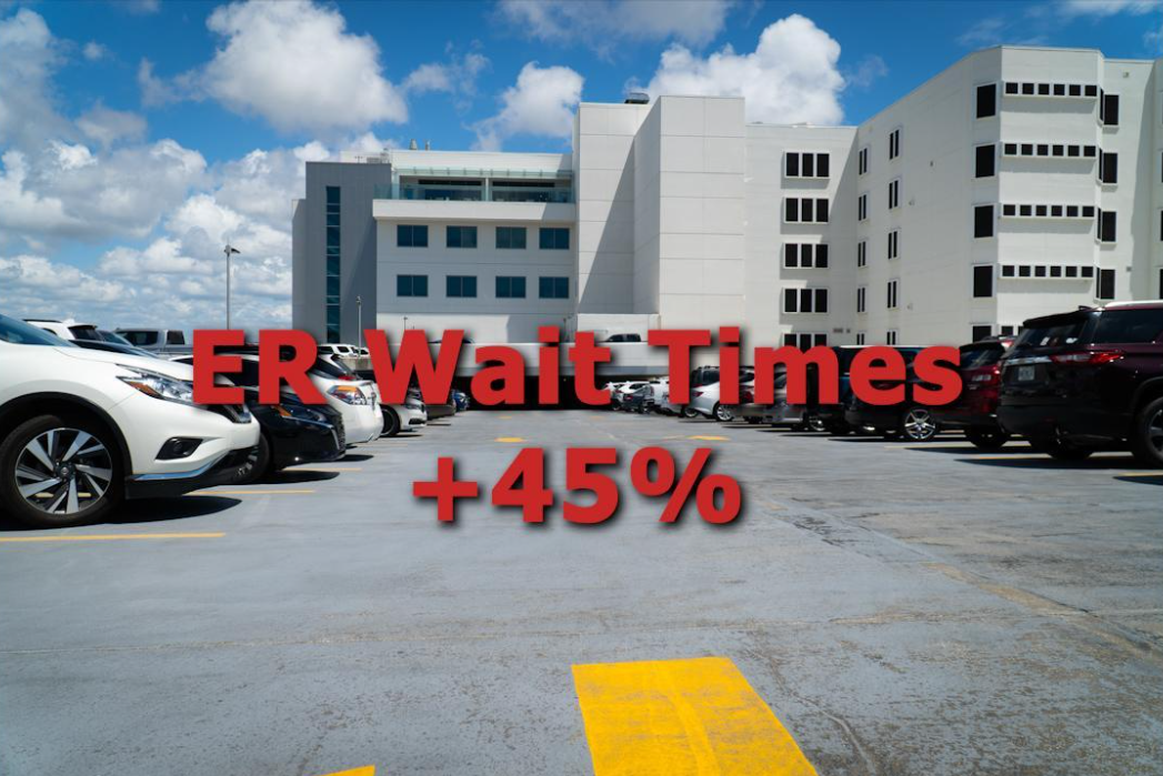 Local emergency room wait times have spiked in 2023