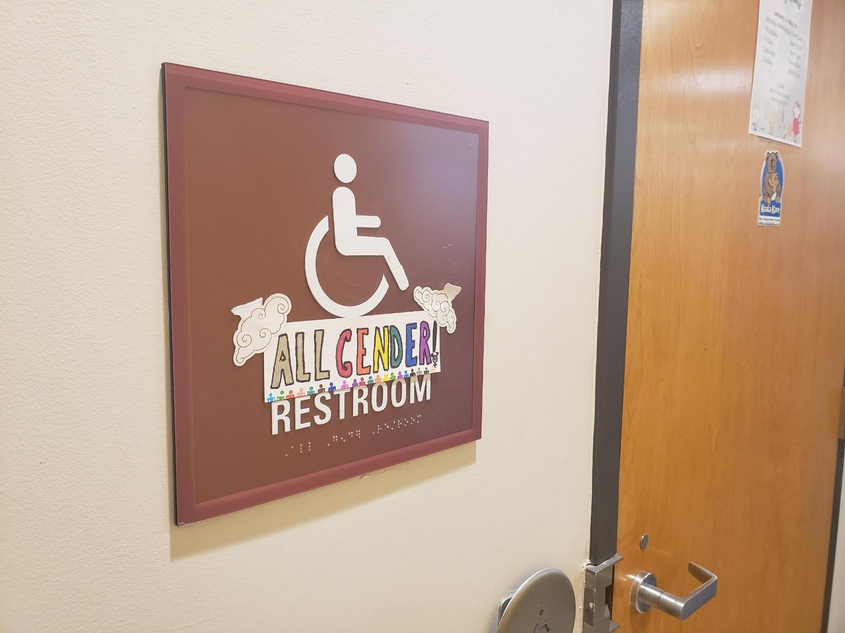 “All Gender” and “Gender Neutral” signage removed on academic side of campus
