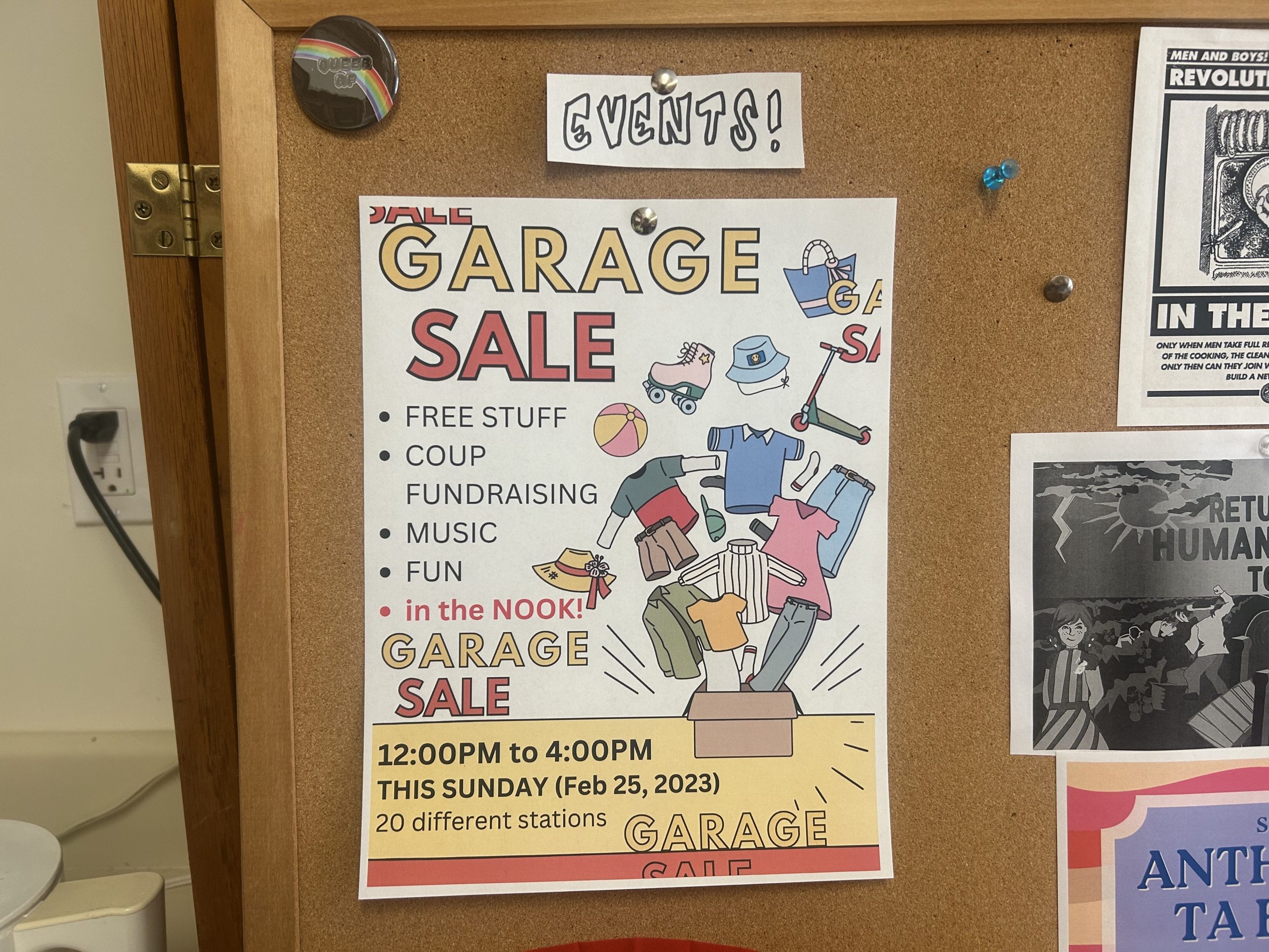 The New College Garage Sale